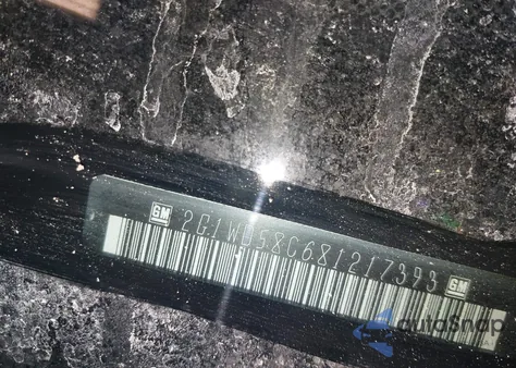 2008 Chevrolet Impala Ss из США, поврежденный, VIN 2G1WD58C681217393